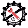 NO TOOLS REQUIRED